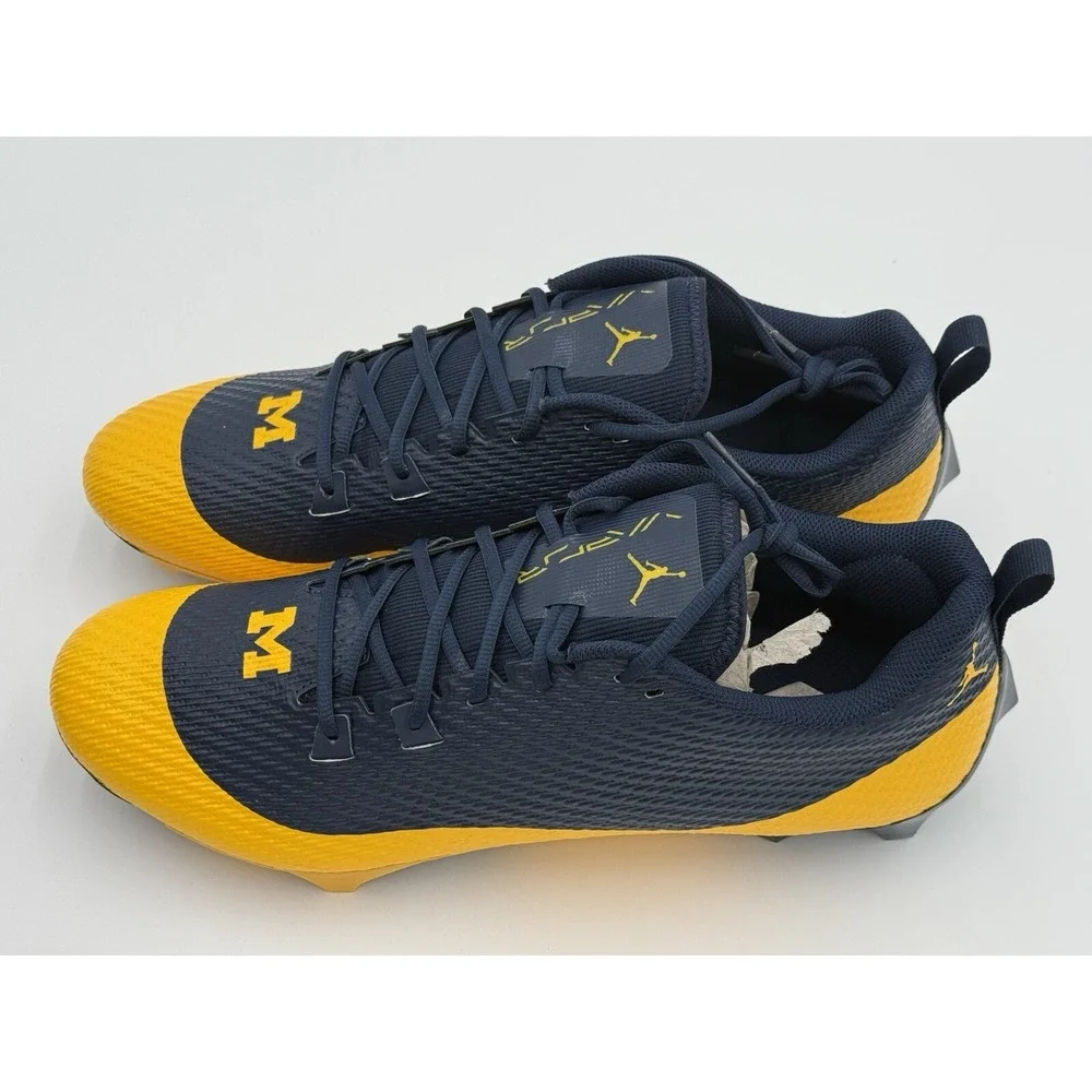 Size 16 - Nike Jordan Vapor Edge Speed 360 2 Michigan PE FJ5724-407 No Box Lid
